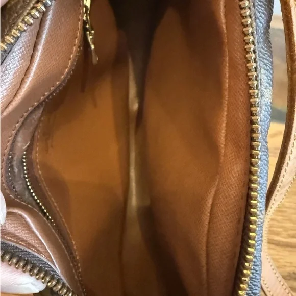 Louis Vuitton Brown Monogram Jeune Fille Shoulder Bag Handbag Crossbody - Picture 5 of 9